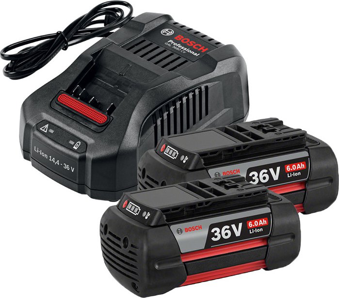 BOSCH 1600A032A8 Starter Set 18V - Set of 1 6Ah battery and AL 18V-44 BOSCH 1600A032A8 Starter Set 18V - Set of 1 6Ah battery and AL 18V-44