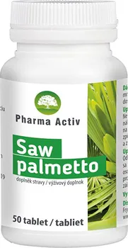 Přírodní produkt Pharma Activ Saw palmetto 50 tbl.