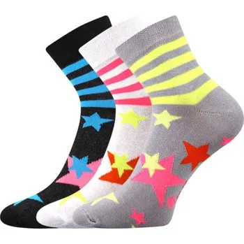 Dámské oblečení JANA dámské barevné ponožky - MIX 45 39-42