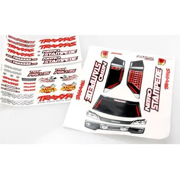 RC vybavení Traxxas samolepky: Nitro Stampede