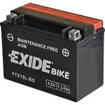 Exide Bike Maintenance Free YTX15L-BS…