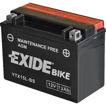Auto-moto Exide Bike Maintenance Free YTX15L-BS 12V 13Ah 210A
