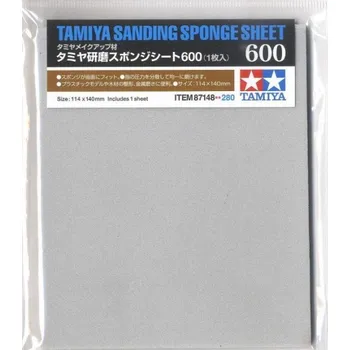 Plastikový model Pružná brusná destička, zrnitost 600