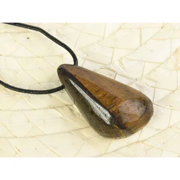 Přívěsek Tygří oko přívěsek na šňůrce 11.8g