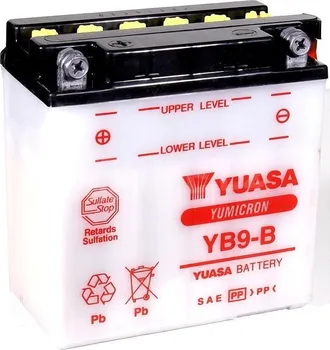Motobaterie Yuasa YB9-B 12V 9Ah