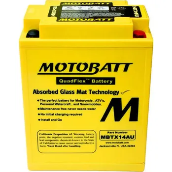 Motobaterie Motobatt MBTX14AU 16,5Ah 12V