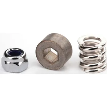 RC vybavení Traxxas pružina, matice a vložka diskové spojky