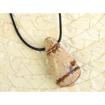 Přívěsek Přívěsek jaspis obrázkový na šňůrce 9,4g