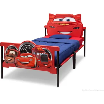 Dětská postel Recenze Delta 3D postel Auta BB86690CR