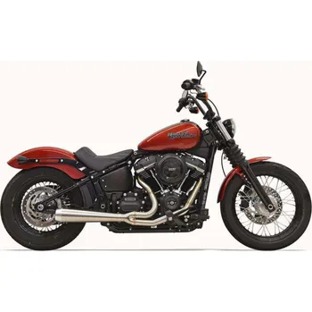 Výfuk pro motocykl Výfuk BASSANI ROAD RAGE III pro HARLEY DAVIDSON FXLR 2018-2023chromovaný