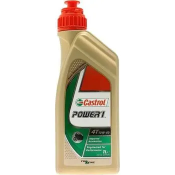 Provozní kapalina Castrol Power 1 4T 10W40 1 litr, olej pro motorky YAMAHA TDM 900 rok 02-14