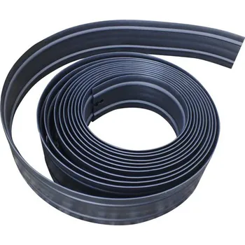 Zahradní obrubník DOMO Skrytý obrubník 12,5 cm x 12 m černý