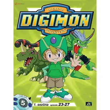 DVD film Digimon 5 DVD (1. sezóna epizoda 23 - 27)