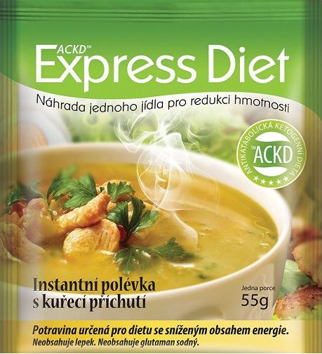 Good Nature Express Diet polévka kuřecí 55 g od 79 Kč 