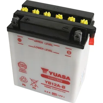 Motobaterie Yuasa YB12A-B 12V 12Ah