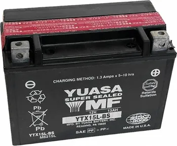 Motobaterie Yuasa YTX15L-BS 12V 13Ah