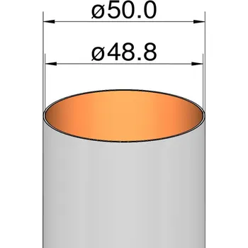RC model ostatní Klima - Papírová trubka 50mm / 385mm