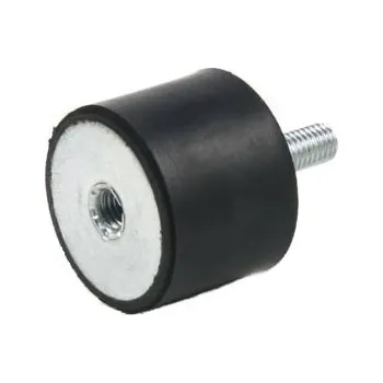 Silentblok nápravy Silentblok 15/15 M4x15 TYP 2 RUBENA Silentblok standardní, šířka=15mm, výška=15mm, závit=M4x15