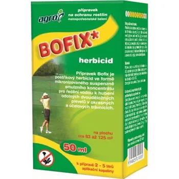 Bofix Davkovani (litrů vody, účinné látky, dvouděložných plevelů) Bofix Davkovani
