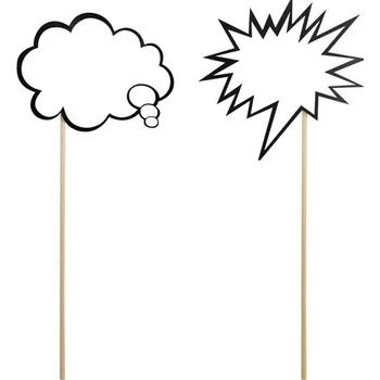 Party dekorace Recenze Partydeco Speech Bubbles 2 ks