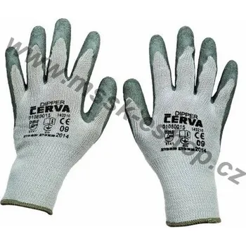 Pracovní rukavice Červa Rukavice máčené v latexu Dipper