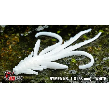 Umělá nástraha Nymfa REDBASS Nr. 1 S - 53 mm - 1 ks - White