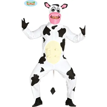 Karnevalový kostým Guirca Fiestas Španělsko Černobílá kráva - kostým L varianta: L 52 - 54