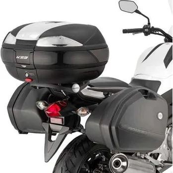 Nosič na motocykl a skútr Kappa KLX1111 držáky bočních kufrů pro kufry K33 MONOKEY HONDA NC 700 S (12-13) / NC 750 S / NC 750 S DCT (14-15), HONDA NC 700 X (12-13) / NC 750 X / NC 750 X DCT (14-15) HONDA NC 700 S rok 12-13
