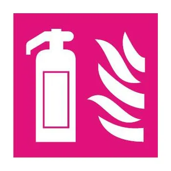 Symbol - hasicí přístroj 148x148mm, samolepka