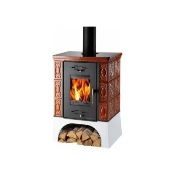 Krbová kamna Kamna krbová EMPOLI kachle karamel