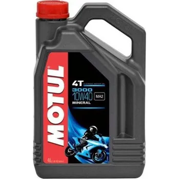 Motorový olej MOTUL 3000 4T 10W40 4 litry, olej pro motorky YAMAHA V MAX 1700 rok 09-16