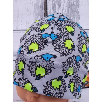 Čepice Funkční čepice RDX F202 šedá s ježečky velikost čepic: 48-50cm (1-2 roky, RDX vel.3)