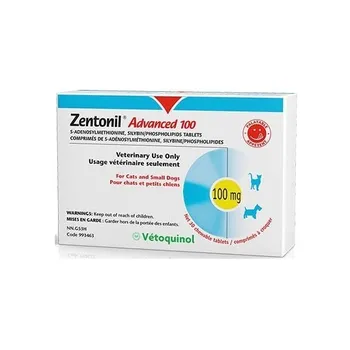 Lék pro psa a kočku Zentonil Advanced 100 mg 30 tbl.