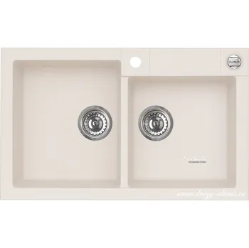 Granitový dřez Alveus dřez Rock 90 - 11 white