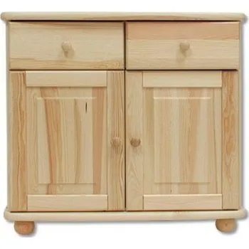 Komoda Nabytek-dreveny.cz Dřevěná komoda 2/2 masiv 139 z borovice Barevné provedení: Olše