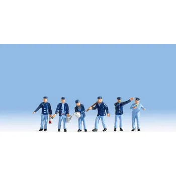 Modelová železnice Postavičky Strojvůdci a posunovači H0 - Noch 15282 (Figurky H0 1:87)