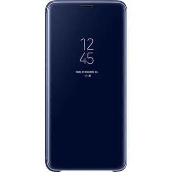 Pouzdro na mobilní telefon Samsung Clear View pro Samsung Galaxy S9 Plus modré