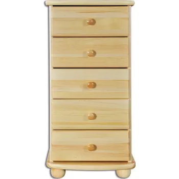 Komoda Nabytek-dreveny.cz Masivní dřevěná komoda 5 zásuvek masiv 160 Barevné provedení: Olše