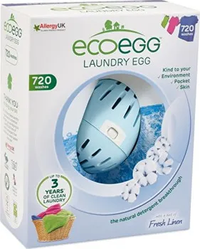 Prací prášek Ecoegg Vajíčko na praní 54 cyklů s vůní svěží bavlny