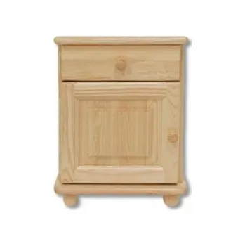 Noční stolek Nabytek-dreveny.cz Noční stolek masiv 101 z borovice Barevné provedení: Olše