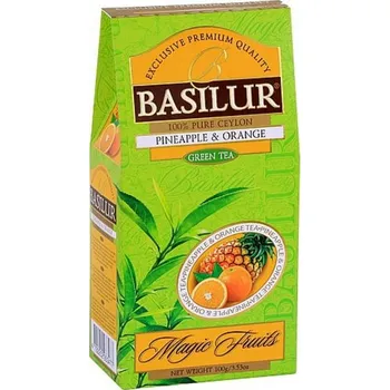 Čaj Basilur Magic Green Pineapple/Orange 100 g