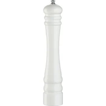 Mlýnek na koření Zassenhaus Berlin na pepř 30 cm bílý lesklý