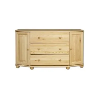 Komoda Nabytek-dreveny.cz Dřevěná komoda masiv 131 borovice Barevné provedení: Ořech