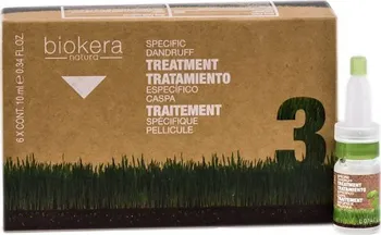 Vlasová regenerace Salerm Biokera ampule proti lupům 6 x 10 ml