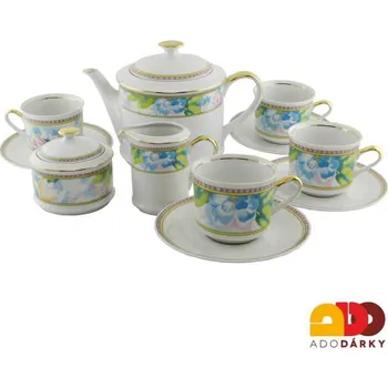 Čajová souprava Přátelská souprava na čaj a kávu 11 kusů