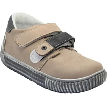 Chlapecké polobotky Kožené boty obuv Pegres Elite 1407 cappuccino velikost: 31