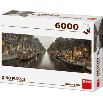 Puzzle Dino Amsterdam Panorama 6000 dílků