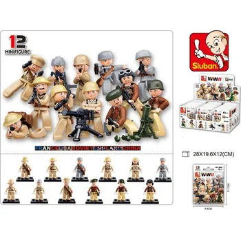 ostatní stavebnice STAVEBNICE SLUBAN - Figurky vojsko