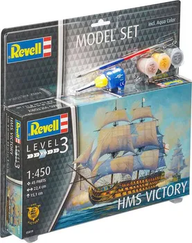 Plastikový model Revell ModelSet HMS Victory 1:450
