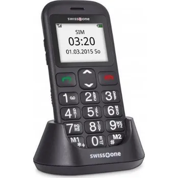 Mobilní telefon Recenze Swisstone BBM 320C Single SIM černý